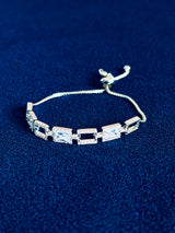 BESSIE - Square CZ Adjustable Bracelet