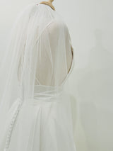 CHRISTINA - 60" Waltz Wavy Veil