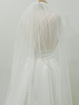 CHRISTINA - 60" Waltz Wavy Veil